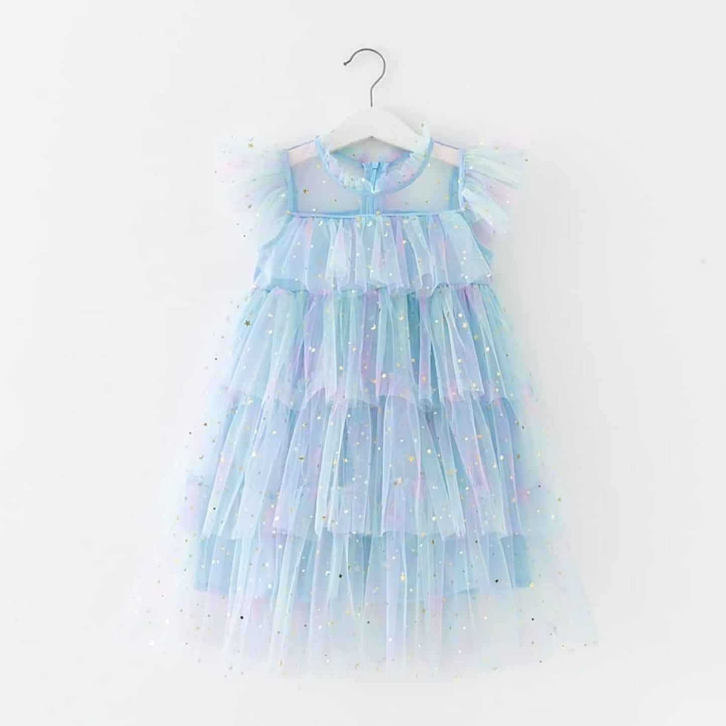 Rainbow Tutu Tulle Dress